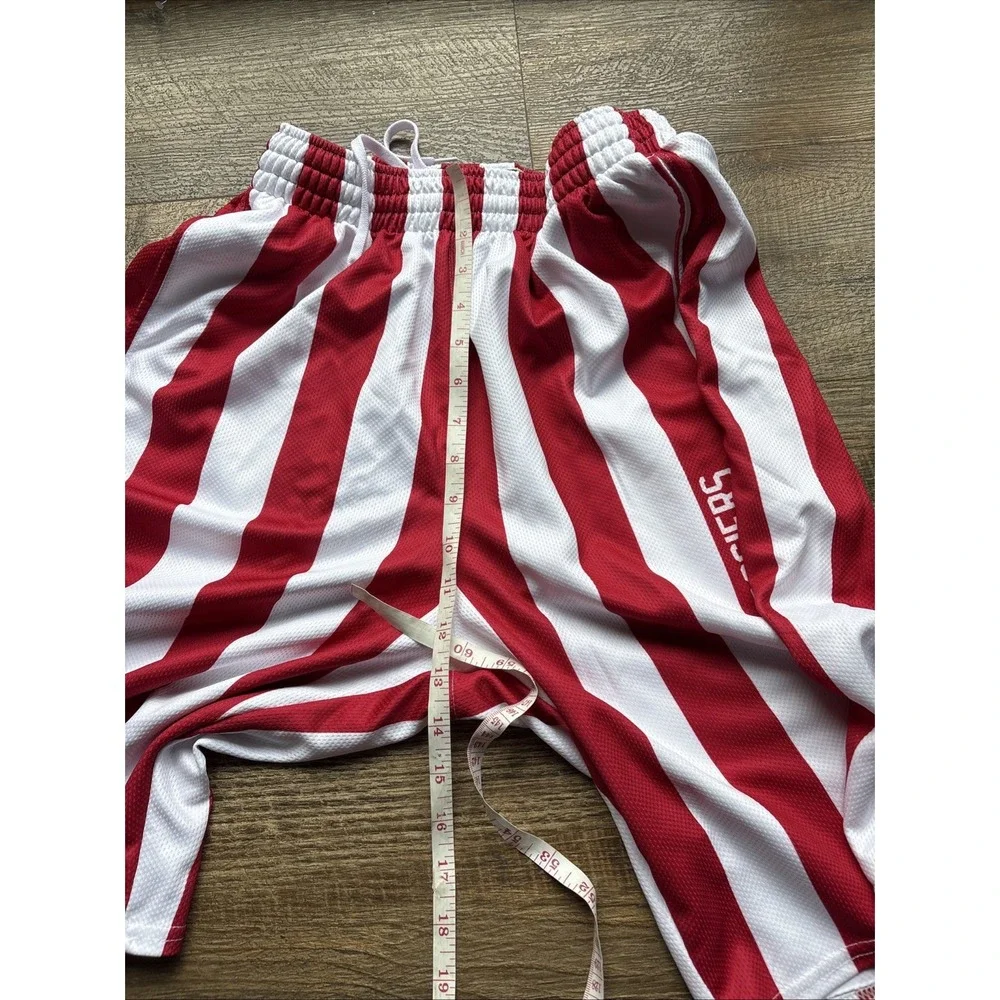 Indiana University Hoosiers PLAYER ISSUE Adidas Candy Stripe Shorts Men Small